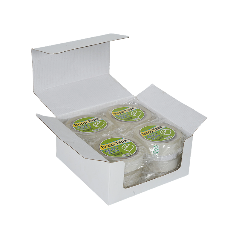Cinta de sellado de caja transparente